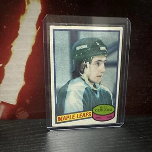 1980-81 O-Pee-Chee BILL DERLAGO Rookie Card #11 Toronto Maple Leafs -- RC - Picture 1 of 2
