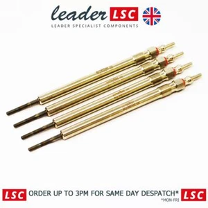 Glow Plugs Set of 4 Vauxhall Cascada 2013 to 2019 B20DTH 55578336 New - Picture 1 of 4