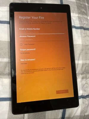 Amazon Fire 7 Tablet E-Reader with Alexa, 7" Display, 8 GB – Black - Image 1 of 3