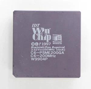 Socket 7 CPU - IDT WinChip C6-200 - PROBADO - Imagen 1 de 2