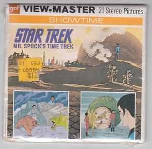 Sealed GAF B555 Star Trek Mr. Spock's Time Trek View-Master 3 Reels Packet 1974 - Picture 1 of 2