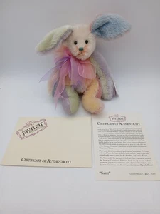 Jaymar Creations Sassy Limited Edition Mohair Bunny Plush - Picture 1 of 12