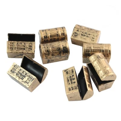  12 Pcs Pirate Treasure Chest Party Decoration Accessoires Coffre - Photo 1/4