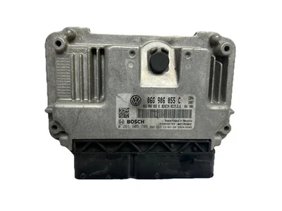 Volkswagen Jetta 2011 2012 motor 2,0 L ordenador 06G 906 055 C módulo de control ECU Foto 1 de 4