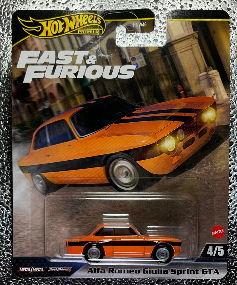 ALFA ROMEO GIULIA SPRINT GTA FAST & FURIOUS HOT WHEELS CAR CULTURE PREMIUM - Image 1 of 1