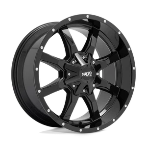 Moto Metal MO970 16x8 +0 Gloss Black Wheel 6x120 6x139.7 (QTY 1) MO970680783A00 - Picture 1 of 4
