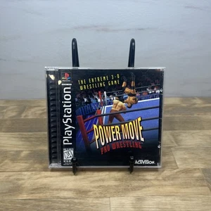 Power Move Pro Wrestling (Sony PlayStation 1, 1996) - Picture 1 of 3