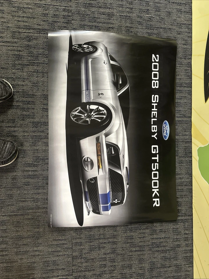 2008 SHELBY GT500 KR Poster 24x36 New, Unframed  - Image 1 of 1