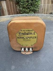 Vtg Quadraformer Aerial Coupler Gearhart-Schlueter Radio Corporation Fresno CA - Picture 1 of 8