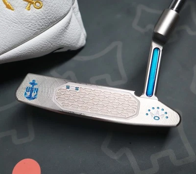 2025 Scotty Cameron Newport2 Plus Studio Style Custom Putter U.S NAVY Edition - Image 1 of 4