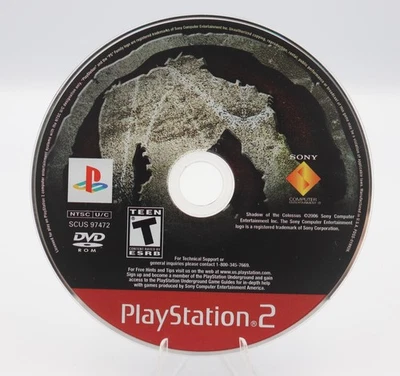 Shadow of the Colossus Greatest Hits Sony PS2 Game (Disc Only) NO US TARIFFS - Image 1 of 3