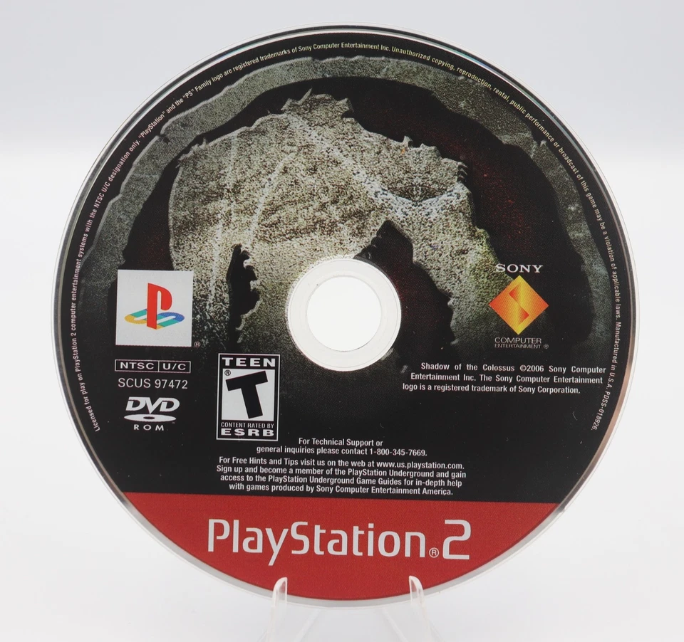 Shadow of the Colossus Greatest Hits Sony PS2 Game (Disc Only) Used - Image 1 of 3