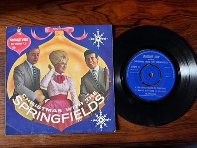 CHRISTMAS WITH THE SPRINGFIELDS EP - DUSTY  - 7" SINGLE - CHRISTMAS 1962 - Image 1 of 2