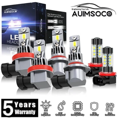 Faro LED alto/bajo para Lexus GX460 2010-2013 80000LM blanco frío Foto 1 de 4