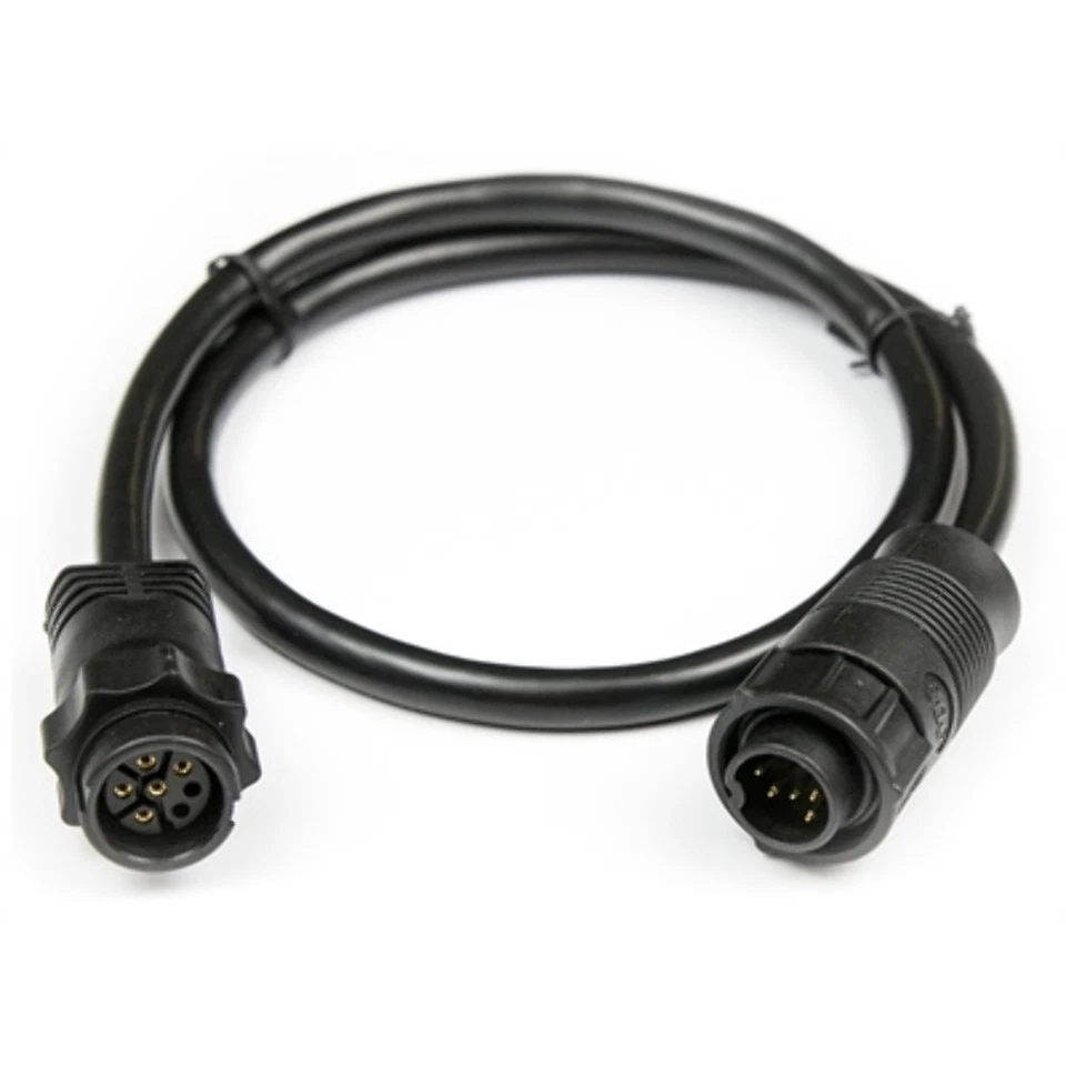 Lowrance 13313-001 Adapter Cable 7Pin Tranducer Connector To 9Pin Black xSonicMD - Image 1 of 1