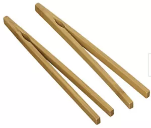 Proctor Silex (2) Toasterzangen Bambusholz NEU USA Verkäufer - Bild 1 von 1