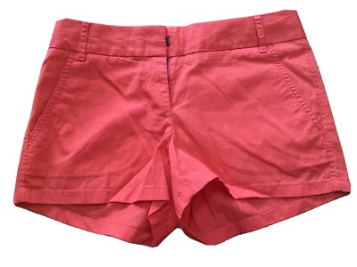 Pantalones Cortos Chinos J Crew City Fit Para Mujer Talla 0 ¡Nuevos con Etiquetas! Envío GRATIS EE. UU. Foto 1 de 4
