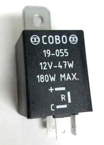 RELÈ INTERMITTENZA FRECCE COBO ORIGINALE TRATTORE 127 128 AUTO D'EPOCA 12V 47W - Imagen 1 de 3