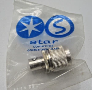 Nuevo Antiguo Stock Estrella CONECTOR CABLE AV Adaptador MT-52 - Imagen 1 de 6