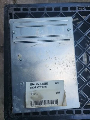 90-92 CADILLAC FLEETWOOD BROUGHAM RWD OEM ENGINE CONTROL MODULE ECM ECU 16160531 - Image 1 of 2
