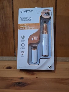 Removedor de vello de cejas indoloro oro rosa Vivitar - Imagen 1 de 3