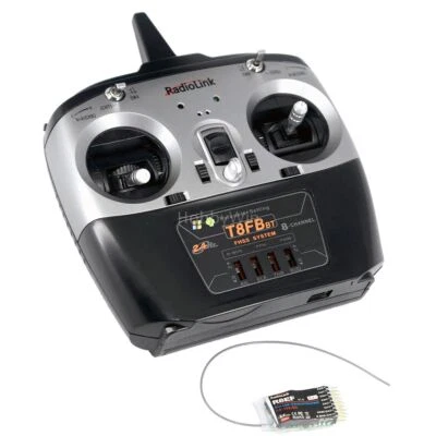 RadioLink T8FB R8EF 8Ch Raido Set for RC Plane Helicopter Racing Car Truck Boat - Image 1 of 4