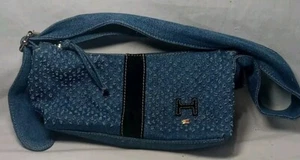 Tommy Hilfiger Small Denim Shoulder Bag Purse - Picture 1 of 5