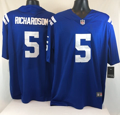 Anthony Richardson Jersey Indianapolis Colts Blue #5 NEW 2023 Stitched Jersey Cover