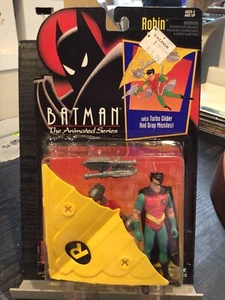 BATMAN ANIMIERTE SERIE ROBIN TURBO GLIDER ACTIONFIGUR NOC KENNER 1992 - Bild 1 von 7