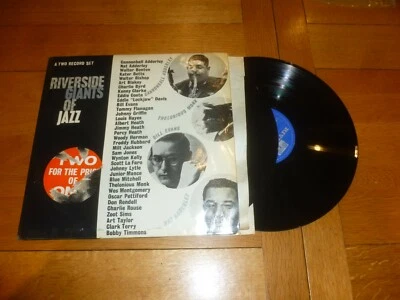 RIVERSIDE GIANTS OF JAZZ - USA 17-track Double Vinyl LP Foto 1 de 4