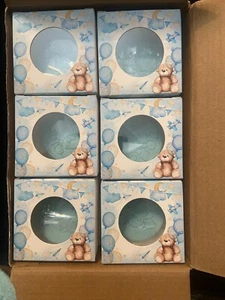New 24 Pack Baby Shower Blue Favors Individual Soap Thank You For Celebrating - Picture 1 of 4
