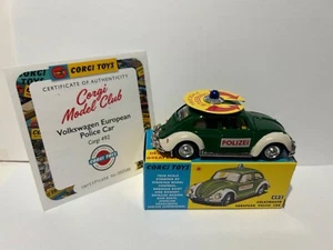 Corgi Toys 492 VW European police car, CMC re issue with certificate. - Picture 1 of 10