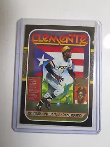 1987 Leaf Donruss Diamod Kings- Roberto Clemente #612- Pittsburgh Pirates - Picture 1 of 1