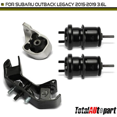 Soporte de motor y transmisión 4 piezas para Subaru Outback 2015 2016-2019 Legacy Foto 1 de 4
