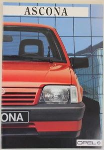 prospectus brochure Opel Ascona automobile voiture Citroën Peugeot prospekt - Bild 1 von 5
