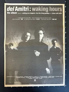 DEL AMITRI - WAKING HOURS 1990 15X11"' Magazine Advert/Poster L402 - Bild 1 von 1