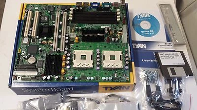 Tyan S2725 S2725G2NR Tiger i7501S Dual socket 604 Intel E7501 chipset PCI-X  ATX - Image 1 of 4