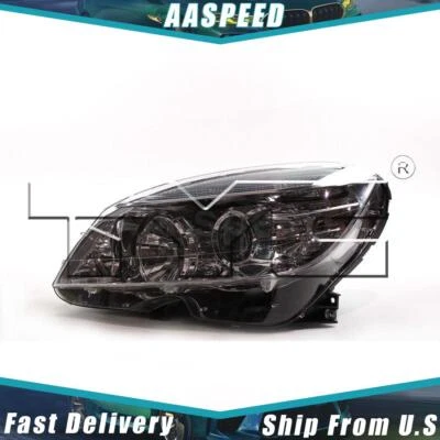 Левая фара в сборе для Mercedes-Benz C63 AMG 2011 2010 2009 2008 TYC - Изображение 1 из 3