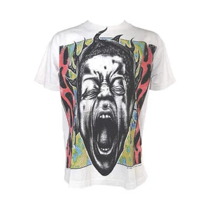 Hellstar Is This What Heaven Sounds Like? T-Shirt White - Picture 1 of 7