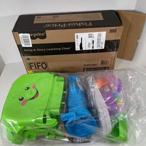 Fisher-Price Kleinkind Lied & Geschichte Lernstuhl Musik Spielzeug offene Box GLK38 - Bild 1 von 3