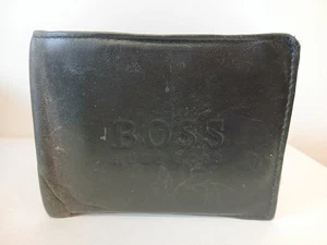 Hugo Boss BOSS Cartera Hombre Cuero Negro - Imagen 1 de 8