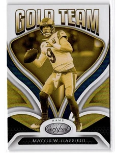 2022 Panini Certified Matthew Stafford #GT-7 Gold Team Los Angeles Rams - Picture 1 of 2
