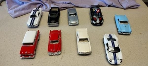 9 Kinsmart 1:32-38 Diecast Pullback Chevy Nomad, Mustang Chevy StepSide Gt 500 - Picture 1 of 15