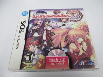 Nintendo DS Luminous Arc 2 Launch Edition Brand New Sealed Music CD - Image 1 of 2
