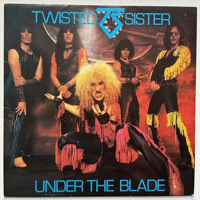 Twisted Sister : Under The Blade 1982 UK vinyl LP VG+/EX A3/B3 press w/inner - Image 1 of 4
