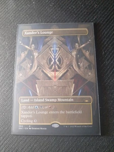 BORDERLESS Xander's Lounge ~ Streets of New Capenna [ NM ] [ Magic MTG ] - Picture 1 of 2