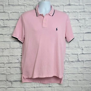 Camisa Polo Ralph Lauren Para Hombre Talla Grande Personalizada Calce Ajustado Rosa Polo de Golf - Imagen 1 de 18