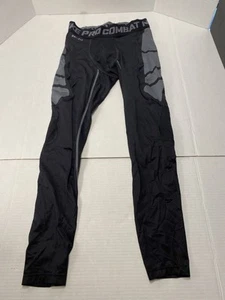 Pantalones de compresión Nike Pro Combat para hombre grandes Dri Fit negros grises atléticos - Imagen 1 de 5