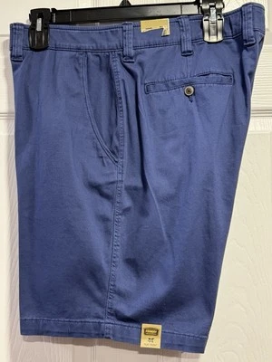 Mens The Foundry/Comfort/Stretch Waist/Blue/Chino Shorts ~ See Listing for Size - Image 1 of 4