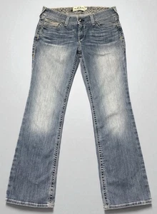 Ariat Jeans 31R REAL Whipstitch Rainstorm Mid Rise Bootcut Western Denim - Bild 1 von 5